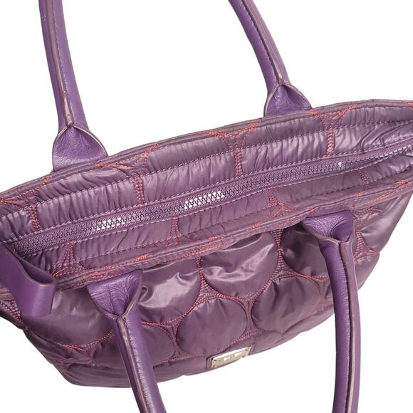 GIANFRANCO FERRE Tote bag Color Purple - Picture 7 of 8